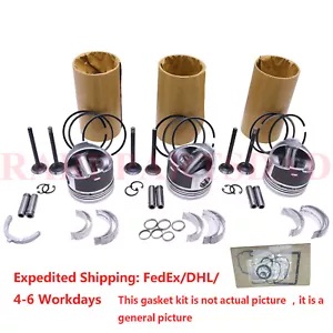 For Weidemann Wheel Loader 1002D/M 912D/M 914D/M with K3D engine NEW REBUILD KIT - Foto 1 di 2