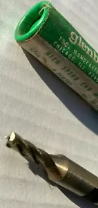 3/16" HSS 4 FL SINGLE END MILL, 3/8" SHANK, GLENBARD, 5/8" F/L, NEW, USA - Picture 1 of 2