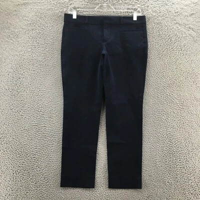 Banana Republic Sloan Capri Pants Womens 4P (actual 32x25) Blue Mid Rise Casual - Image 1 of 4