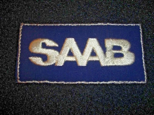Vintage Saab Automobile Patch 1980'S – Rare – Original – Collectible - Picture 1 of 3