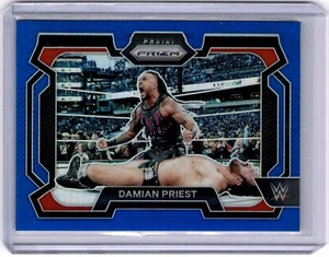 Damian Priest 2024 Panini Prizm WWE Blue Prizm #58 WWE Raw #110/199 - Picture 1 of 2