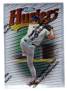 Topps Finest #143 Hideo Nomo 1997 plata poco común - Imagen 1 de 1