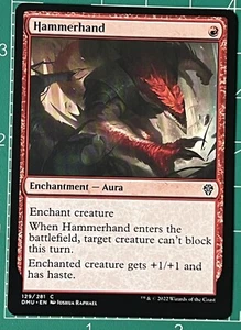 Hammerhand Dominaria United MTG Common Magic Card #129/281 C - Picture 1 of 2