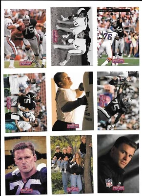 Howie Long 1992 Proline Mobile (9) Card Promo Set (lot of 100 Sets) - Image 1 of 2