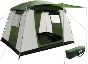 Camping Tent, 6 Person Easy Setup Family Dome Tents Outdoor Travel Hiking Beach - Picture 1 of 9