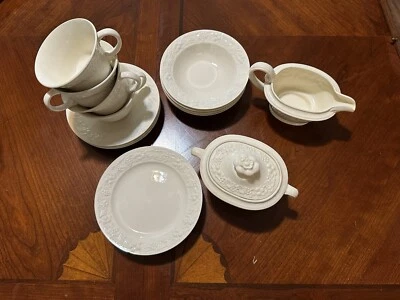 Homer Laughlin Eggshell Theme Off White - 17 piezas Foto 1 de 4