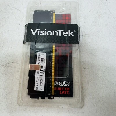VisionTek PC3 - 10600 4 GB DIMM 1333 MHz DDR3 Memory (900385) - Image 1 of 3