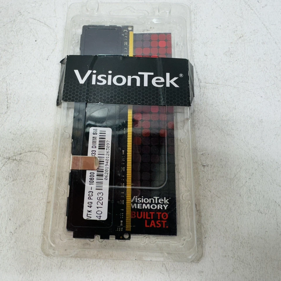 VisionTek PC3 - 10600 4 GB DIMM 1333 MHz DDR3 Memory (900385) - Image 1 of 3