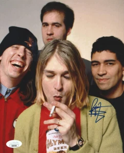 Pat Smear Autographed 8x10 Nirvana Guitar JSA MU969 - Picture 1 of 1
