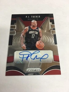 2019-20 Panini Prizm P.J. Tucker No. SG-PJT Auto  - Picture 1 of 3