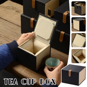 Caja de regalo de taza individual para tetera caja de embalaje artesanal caja de brocado caja de almacenamiento. - Imagen 1 de 14