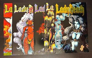 LADY DEATH Between Heaven Hell #1-4 (Chaos 1995) -- Plus Demon VARIANT -- FULL