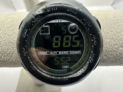 Suunto Vector HR Black New Battery NO BELT Watch Only 51MM 8.5" - Image 1 of 4