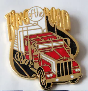 Semi Truck Pin King of the Road - Picture 1 of 3