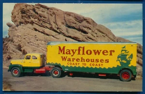 1950's Mayflower Warehouses Coast To Coast Advertising postcard B406 - Picture 1 of 2