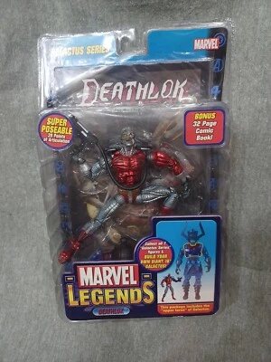 Toy Biz 2005 Marvel Legends serie Deathlok Galactus con cómic BAF NUEVO. Foto 1 de 4