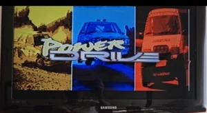 POWER DRIVE Sega Mega Drive Video Game Retro Vintage Game Power Drive tested - Picture 1 of 7