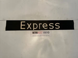 Express - F811 Dublin Bus Destination Blind 35" Irish Gift - Picture 1 of 12