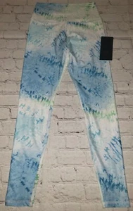 Neu mit Etikett Scorpio Sol Damen-Leggings hoher Bund Größe XS blau grün Batik - Bild 1 von 3