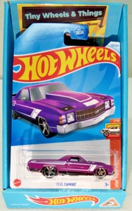 Hot Wheels '71 El Camino Purple HTC34 HW Hot Trucks 7/10 FTE - Picture 1 of 7