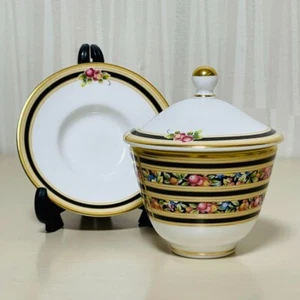 Rare Wedgwood Clio Chinese Tea Cup Saucer Lid Set From Japan #8737 - Picture 1 of 9