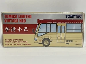 Tomica Limited Vintage Neo Tomytec Toyota Coaster Hong Kong Public Light Bus - Picture 1 of 3