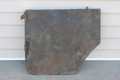 Original 1920's Touring Passenger Car Left Rear Door Body Panel Assembly - Image 1 of 4