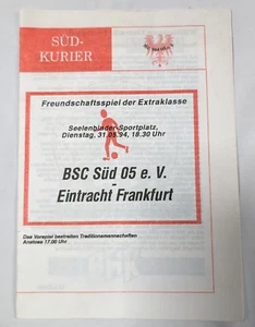 Orig. Programm Brandenburger SC Eintracht Frankfurt FS 1994 Fußball Brandenburg - Picture 1 of 3