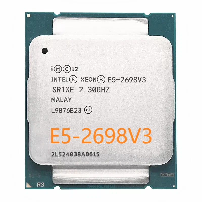 Intel Xeon E5-2698V3 2.30GHz 16-Core Processor (SR1XE) - Used / Tested & Working - Image 1 of 1