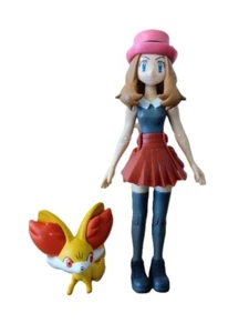 Moncolle Serena & Fennekin Pokemon Action Figure Monster Collection Takara Tomy - Picture 1 of 3