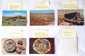Five Vintage Postcards, Painted Desert and Petrified Forest, AZ - Picture 1 of 12