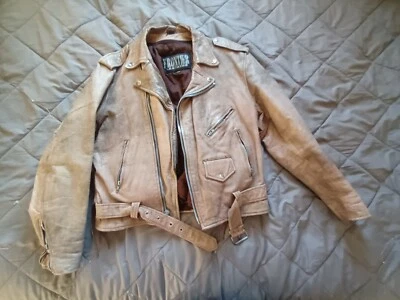 Vintage Leather Jacket. Frontier brand, size 48 - Image 1 of 3