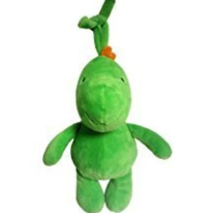 NWT Carters Child Of Mine Musical Music Plush Green Dinosaur Dragon Baby Toy - Picture 1 of 8
