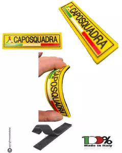 Patch Toppa Strip PVC 3D ITALIA LOGO PC CAPOSQUADRA PVCD3D - Imagen 1 de 1