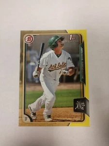 2015 Bowman Prospects Yellow #BP141 Jaycob Brugman (PWE) - Picture 1 of 2