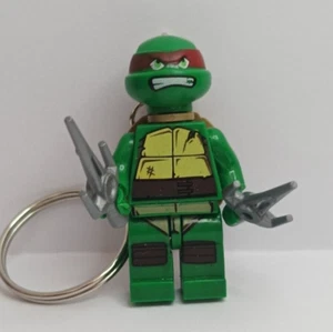 Llavero 4 centímetros de TMNT RAFAEL hecho a mano - cabeza y cadera selladas - Imagen 1 de 4