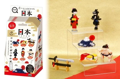 Nanoblock Mini Nano Japan Tradition 1BOX(6pcs) NBMC_74S w/Tracking 2025 - Image 1 of 4