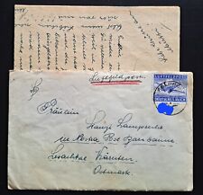 Ostmark 1942, Luftfeldpost Brief mit Inhalt aus Russland nach Kärnten Lesachtal