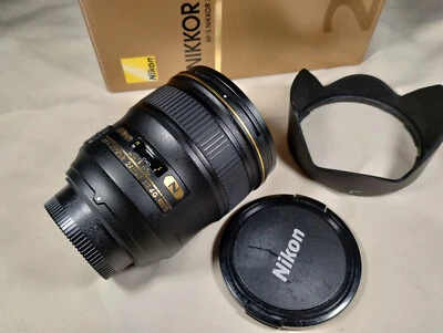 Nikon 24mm F1.4 AF Lens Autofocus AF G AFG Wide Angle Prime Full Frame Boxed - Image 1 of 4