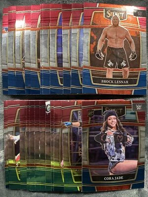 2022 Red Blue Select Concourse Panini WWE Vets & RC Cards You Pick/Choose! READ* - Image 1 of 4