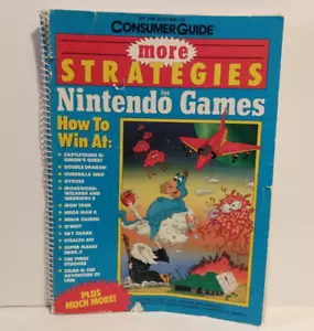 Vintage Consumer Guide More Strategies for Nintendo Games (NES) 1989 acceptable - Picture 1 of 12