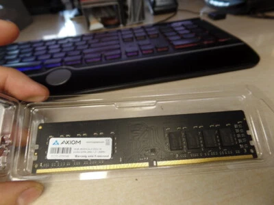 New Axiom 16GB DDR4 2666MHz PC4-21300 UDIMM Memory – Lenovo 4X70R38788 Genuine R - Image 1 of 4