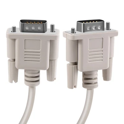 Cavo adattatore maschio 1.4M RS232 DB9 9 pin a video VGA 15 pin maschio hel2776 - Immagine 1 di 4