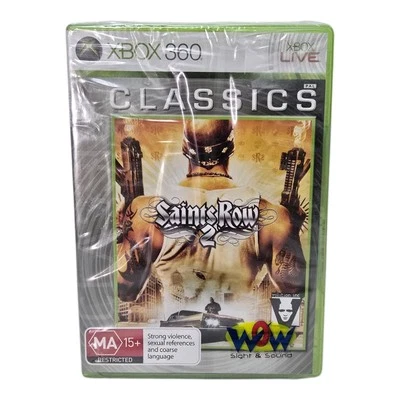 Saints Row 2 Classics Xbox 360 Brand New & Sealed - Image 1 of 4