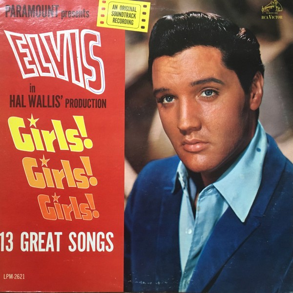レア!美品! 日本オリジナル 1962年発売 エルビス・プレスリー ガールズ！ Elvis Presley, The Jordanaires, The Jubilee Four, Boots