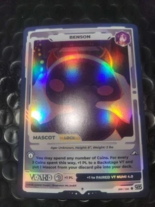 Vcard TCG Awakened Worlds Gamersupps Holo Foil Maskottchen Benson - Bild 1 von 1