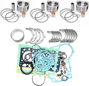 For Geofrey 3KR1 Overhaul Rebuild With Piston Rings Gaskets Bearings Compatible - Picture 1 of 7