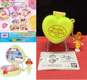 Polly Pocket 💚 1989 Pony Club 💚 Series 2 : Mini Capsule Bag Charm  - Picture 1 of 10
