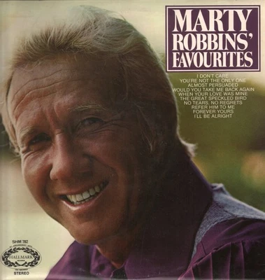 Marty Robbins Marty Robbins' Favourites LP vinyl UK Hallmark 1972 SHM782 - Image 1 of 2