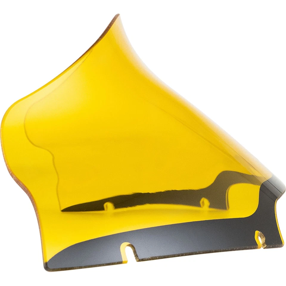 Klock Werks - KWW-01-0669 - Kolor Flare Windshield, 9in. - Yellow